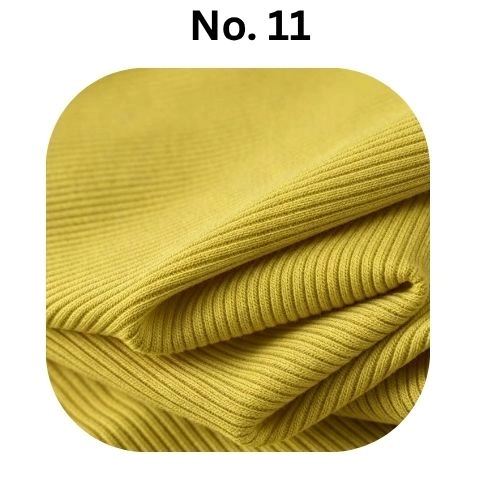 Premium Solid Cuff & Neckband Rib - Image 10