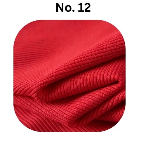 Premium Solid Cuff & Neckband Rib - Image 11