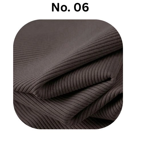 Premium Solid Cuff & Neckband Rib - Image 3